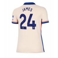 Camiseta Chelsea Reece James #24 Visitante Equipación para mujer 2024-25 manga corta